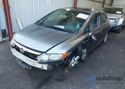 2006 Honda Civic Ex из США, поврежденный, VIN 1HGFA16886L076407